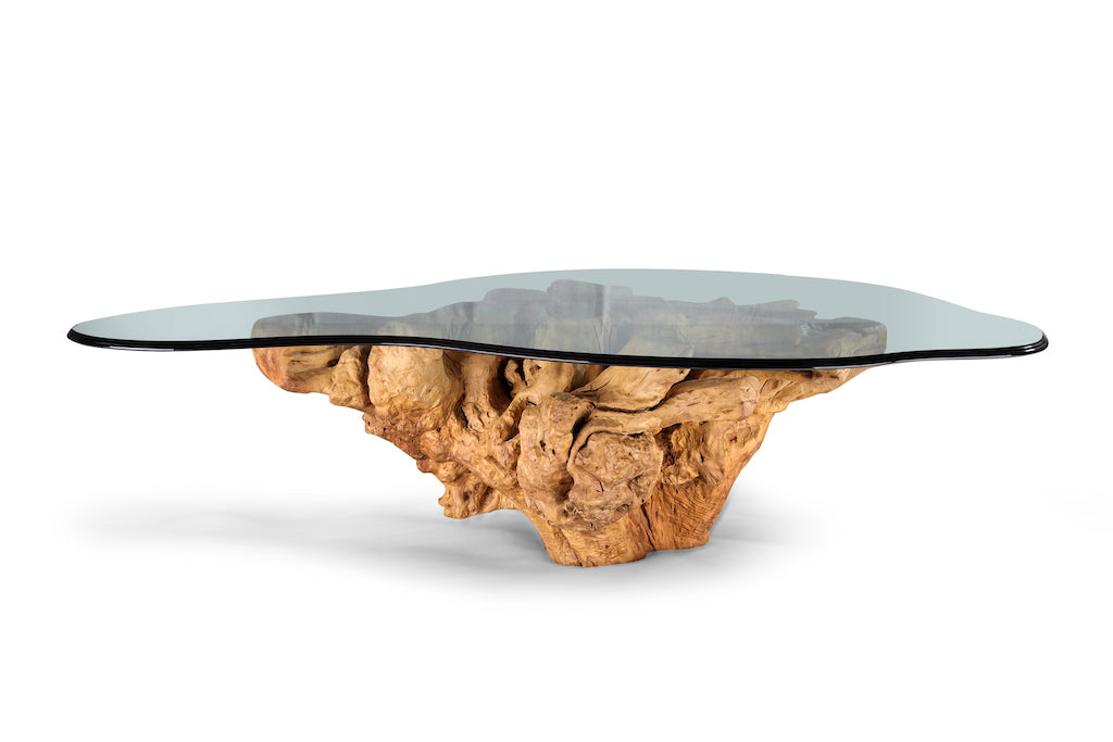 EcoLuxury Glass Edge Table