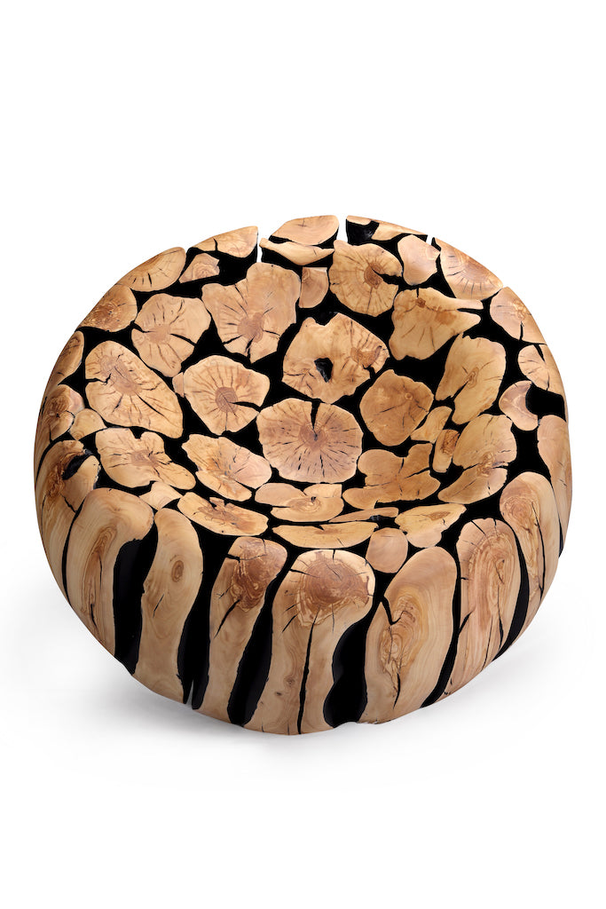 Royal Wooden Art Bean Bag