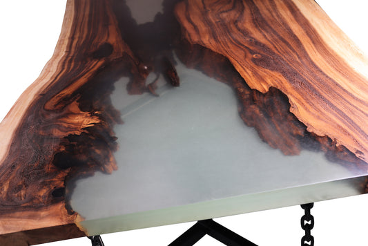 Epoxy LuxeWildwood Artisan Table