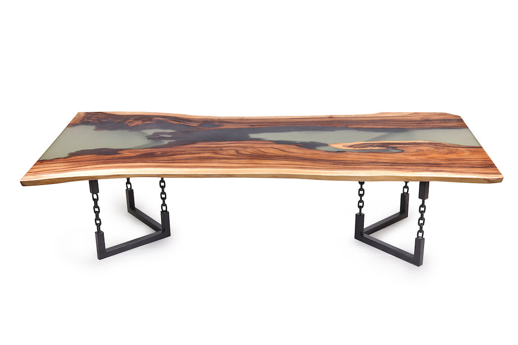 Epoxy LuxeWildwood Artisan Table