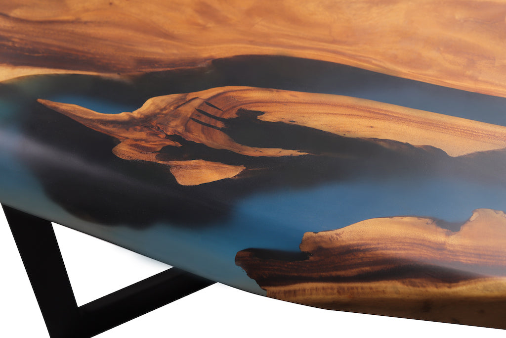 Epoxy Wilderness Symphony Dining Table