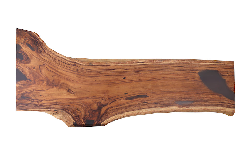 LuxeVision Wooden TV Table