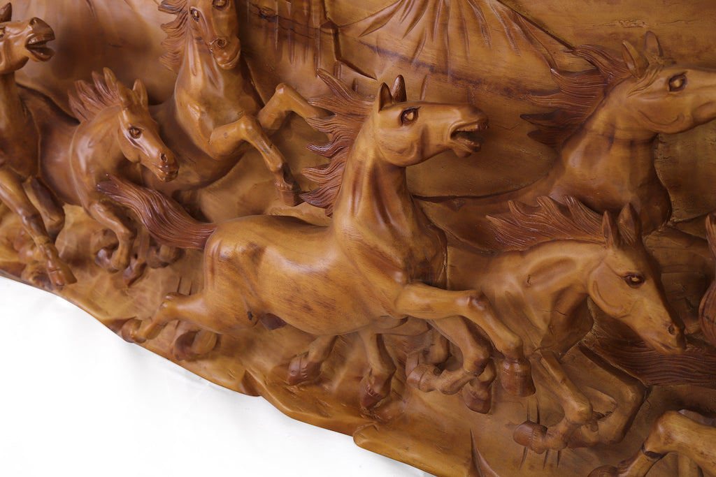 Gallop of Freedom Woodwork Decor