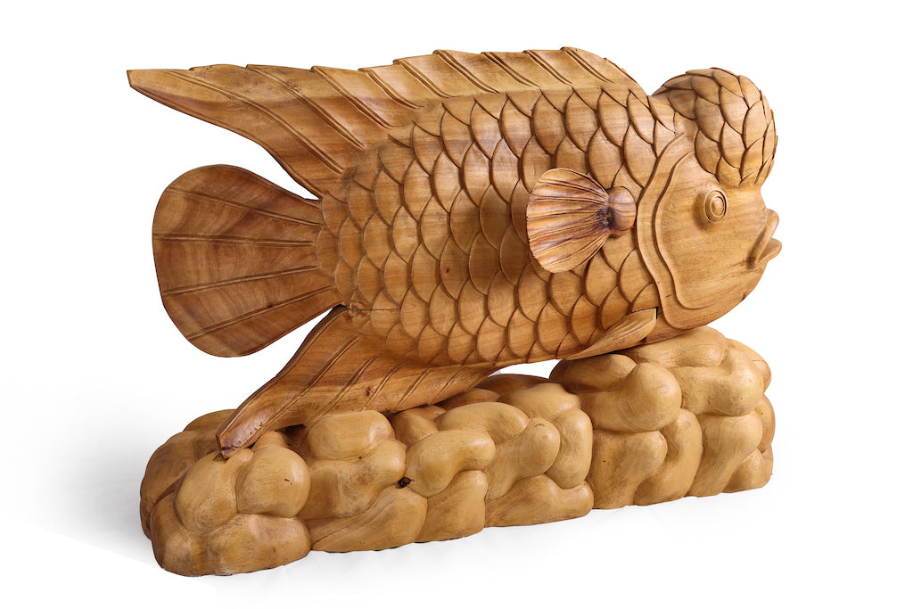 Wooden Fish Art